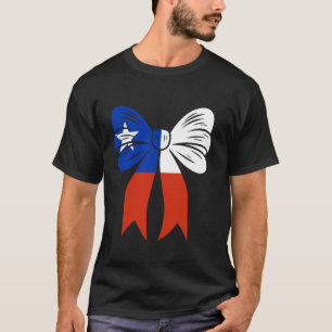 Camiseta Chile Coquette Bow Cute Dainty Ribbon Bandera Chil