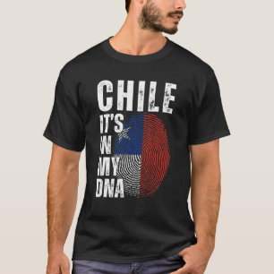 Camiseta Chile: En mi ADN comparan a hombres chilenos