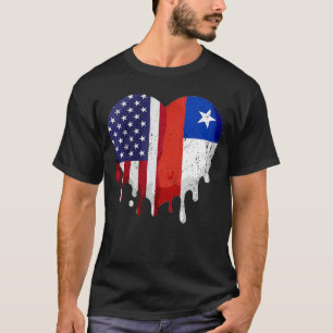 Camiseta Chile Fla, Chile, el mes de la herencia hispánica