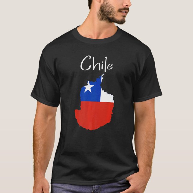 Camiseta Chile Flag Chilean  Chile  for women and men (Anverso)