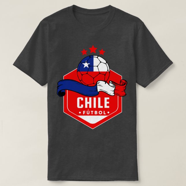 Camiseta Chile Futbol 1 (Diseño del anverso)