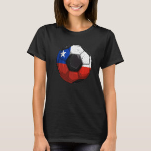 Camiseta Chile Fútbol Chile Bandera Niños Chilenos Niños