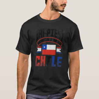 Camiseta Chile: La Bandera Chilena Más Feliz En Chile