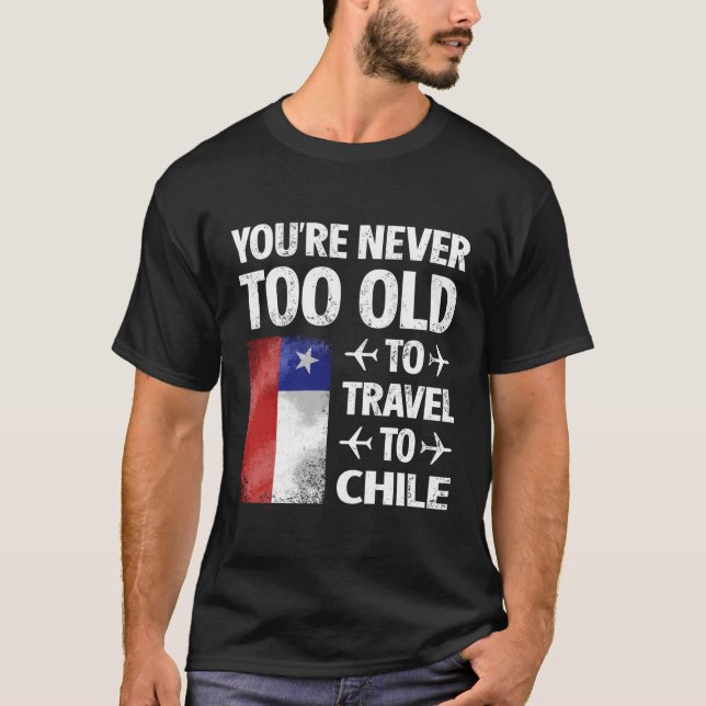 Camiseta Chile: Patrimonio chileno Orgulloso chileno (Anverso)