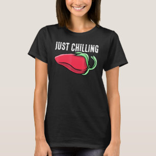 Camiseta Chile Sólo Relajantes Verduras Hortalizas Spices P
