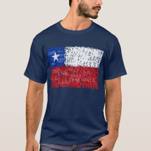 Camiseta Chile textual