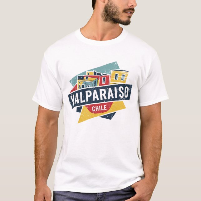 Camiseta Chile Valparaiso T-Shirt (Anverso)