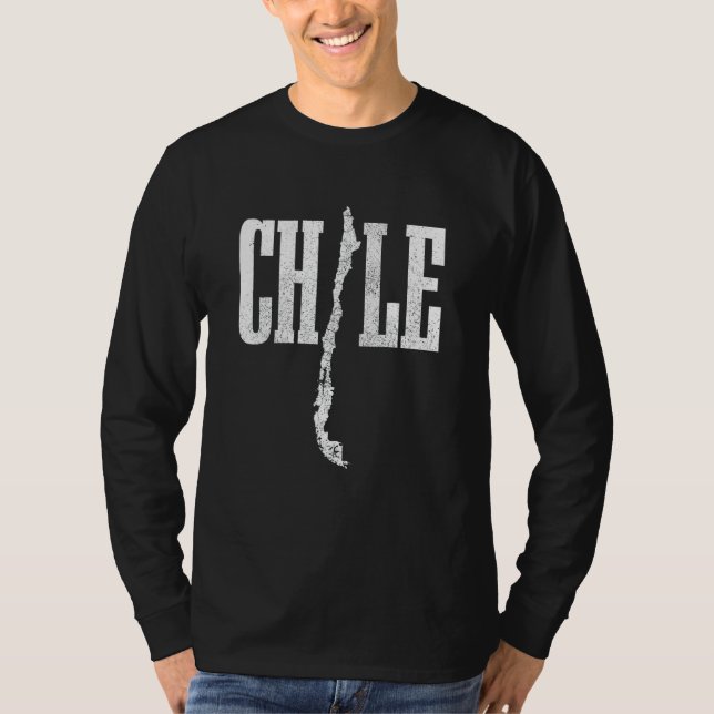 Camiseta Chile Vintage Souvenir Chileno 1 (Anverso)