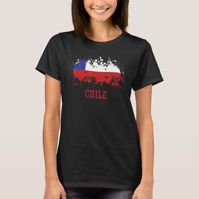 Camiseta Chilean enthusiasts for Chile and Chile (Anverso)