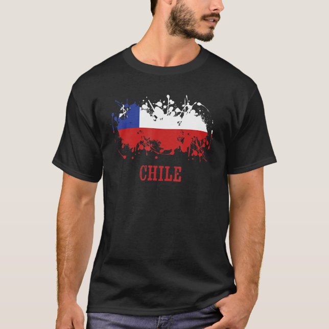 Camiseta Chilean enthusiasts for Chile and Chile (Anverso)