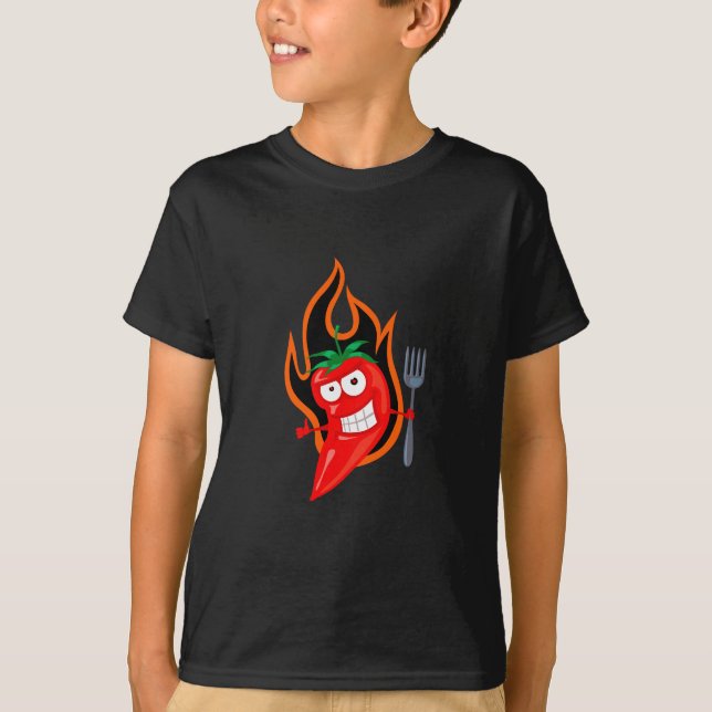 Camiseta Chili caliente (Anverso)