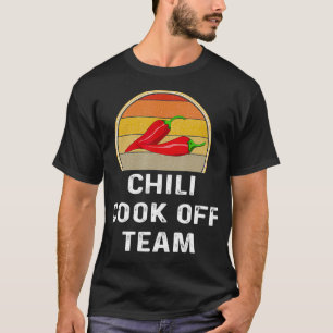 Camiseta Chili Cocinando A Equipo Funny Retro Vintage Cooki
