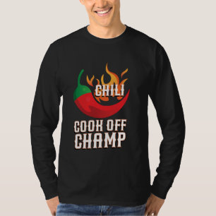Camiseta Chili Cocinar De Champ Fiery Excellence Spicy Culi