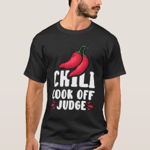 Camiseta Chili Cook Del Juez Red Chili