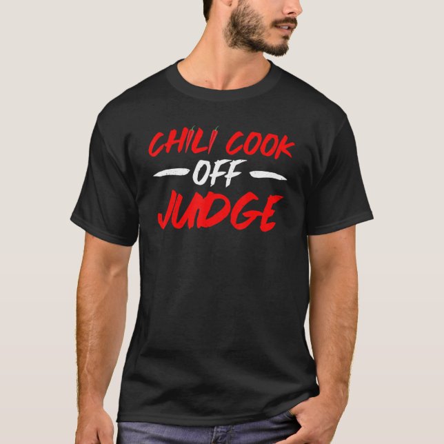 Camiseta Chili Cook Off Judge (Anverso)