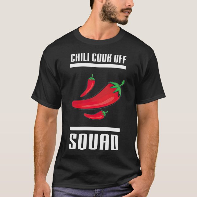 Camiseta Chili Cook off Squad Chili Contest Mating best (Anverso)