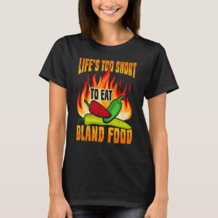 Camiseta Chili de pimienta roja para un chile habanero