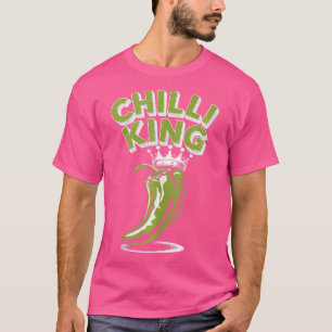Camiseta Chili King Hot Jalapeno Pepper