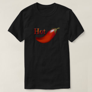 Camiseta Chili Pepper Black