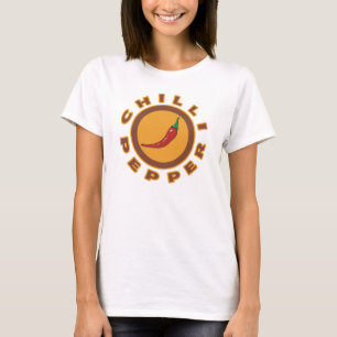 Camiseta Chili Pepper. especias