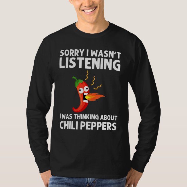 Camiseta Chili Pepper For Men Women Spicy Habanero Chile (Anverso)