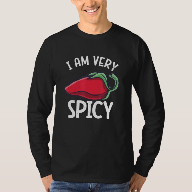 Camiseta Chili Peppers Red Hot Spicy Pepper Eat Mexican Foo (Anverso)