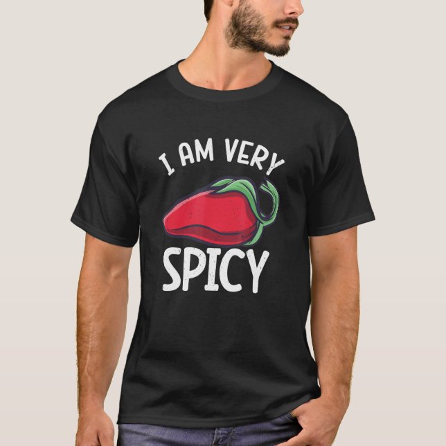 Camiseta Chili Peppers Red Hot Spicy Pepper Eat Mexican Foo (Anverso)