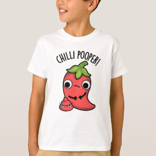 Camiseta Chili Poooper Funny Pepper Pun