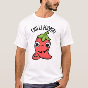 Camiseta Chili Pooper Chiste de Pimiento Pun