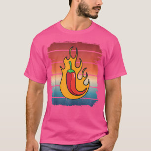 Camiseta Chili Shirt Women Chili Spice Spicy Food Red Chili