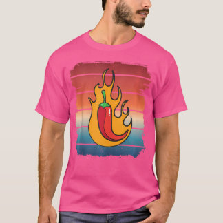 Camiseta Chili Shirt Women Chili Spice Spicy Food Red Chili