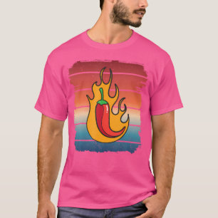 Camiseta Chili Shirt Women Chili Spice Spicy Food Red Chili