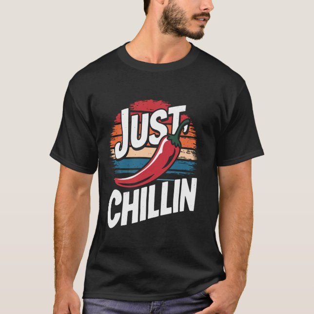 Camiseta Chili Solo Relajándose (Anverso)