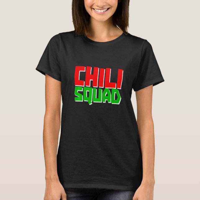 Camiseta Chili Squad (Anverso)
