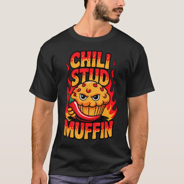 Camiseta Chili Stud Muffin Bold Attitude (Anverso)