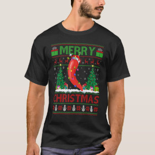 Camiseta Chili Vegetable Xmas Tree Ugly Santa Chili Chris