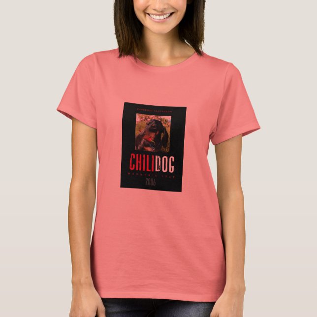 Camiseta CHILIDOG Cabernet Sauvignon 2006 (Anverso)