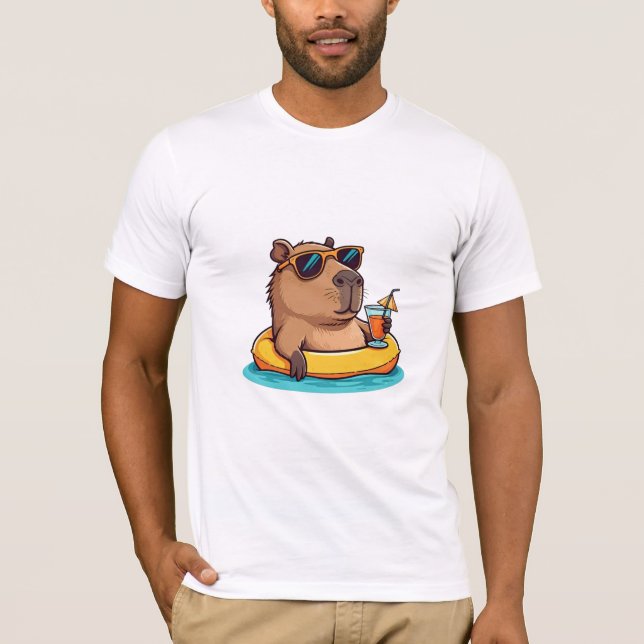 Camiseta Chilin Capybara (Anverso)
