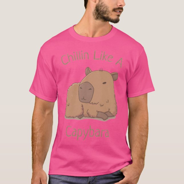 Camiseta Chilin Como Un Capibara (Anverso)