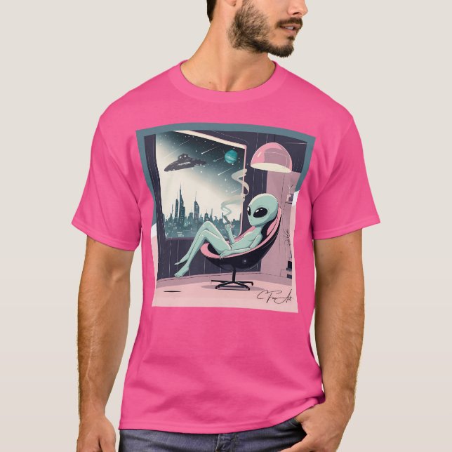 Camiseta Chill Alien (Anverso)
