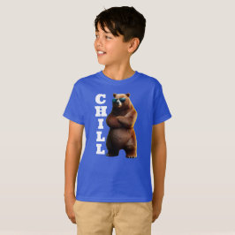Camiseta Chill Brown Bear en gafas de sol