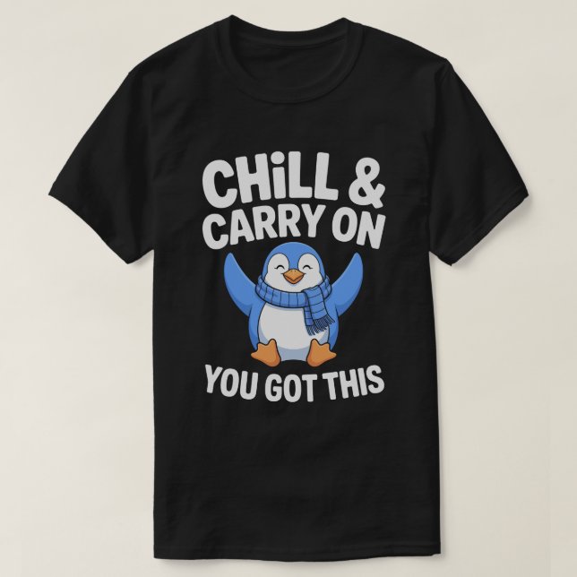 Camiseta Chill & Carry On (Diseño del anverso)