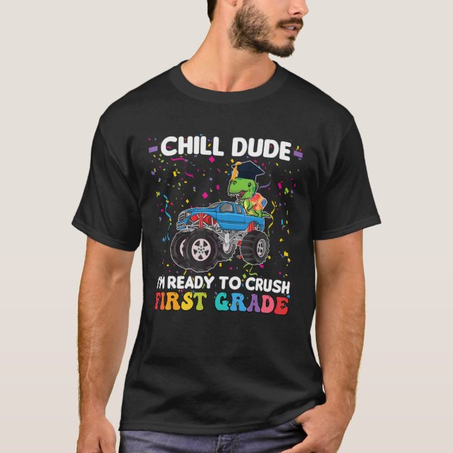 Camiseta Chill Dude I Grado Primero (Anverso)