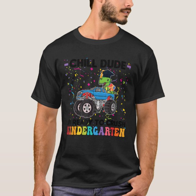 Camiseta Chill Dude Soy Kindergarten Kindergarten 2 (Anverso)