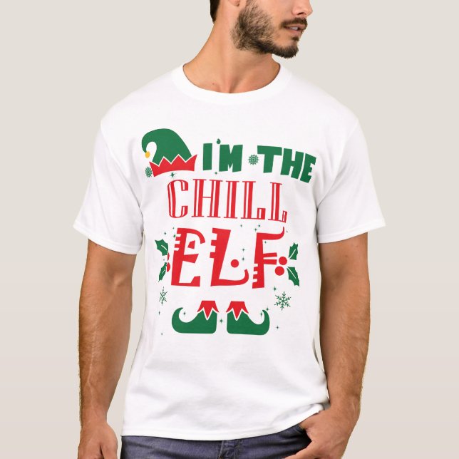 CAMISETA CHILL ELF (Anverso)