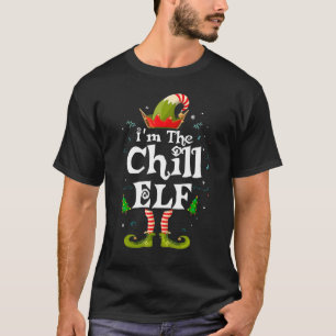 Camiseta Chill Elf Matching Family Group Navidades Fiesta 1