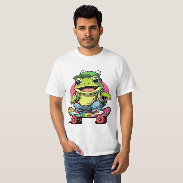 Camiseta Chill Frog (Anverso completo)