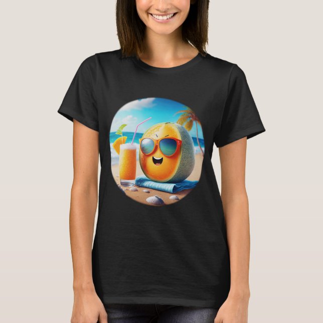 Camiseta Chill Fruit - Cantaloupe (Anverso)