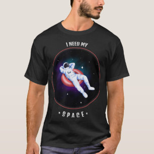 Camiseta Chill Funny Space Man Flotando En El Galay