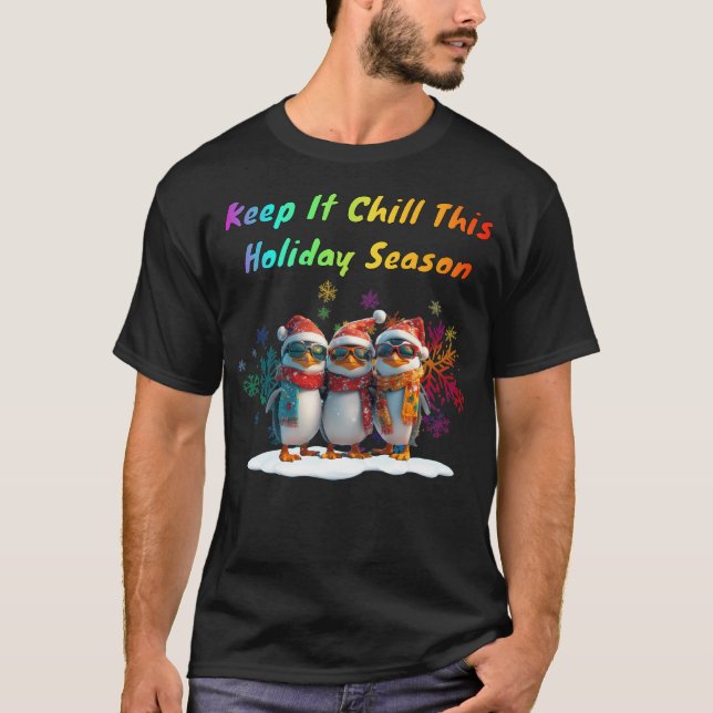 Camiseta Chill Holiday Greeting (Anverso)